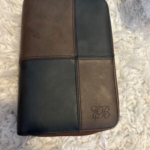 VNTG Enzo Baglioni Ultimate Business Personal Organizer Leather flaw Hg60